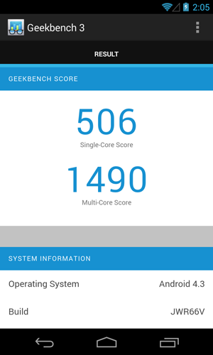 Geekbench 3 Windows -  2